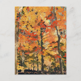 Cartão Postal Árvores ouros
