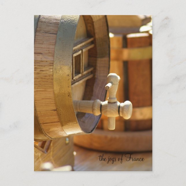 Cartão Postal as alegrias da França (Frente)