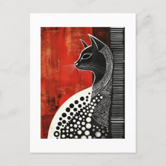 Cartão Postal As Aventuras Enigmáticas do Noir Cat