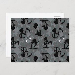 Cartão Postal As Aventuras Grim do Padrão Billy & Mandy