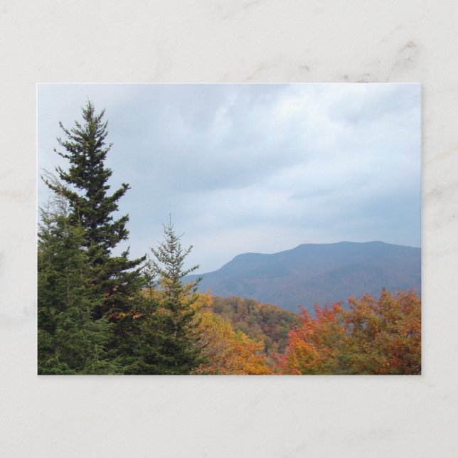 Cartão Postal As Belas Montanhas Azuis (Frente)