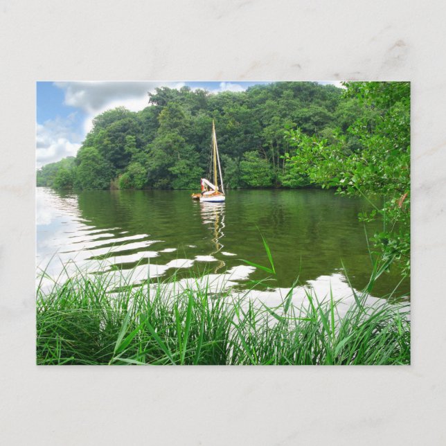 Cartão Postal As Broads Norfolk (Frente)