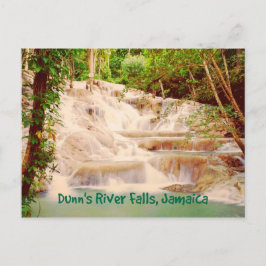Cartão Postal As cataratas estilizadas do rio Dunn
