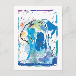 Cartão Postal As cores Dane