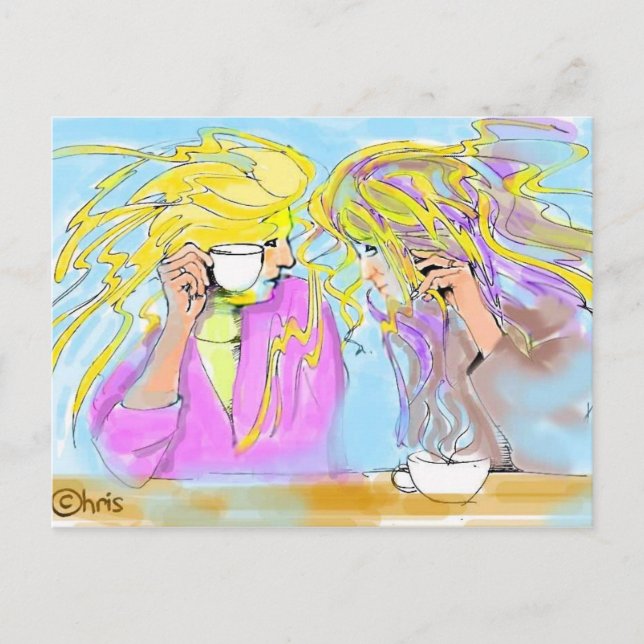 Cartão Postal As Crônicas de uma Boudica Americana (Frente)