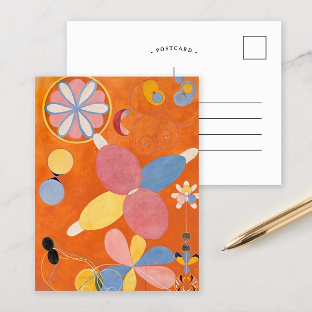 Cartão Postal As Dez Maiores Nº 4 | Hilma af Klint (Criador carregado)