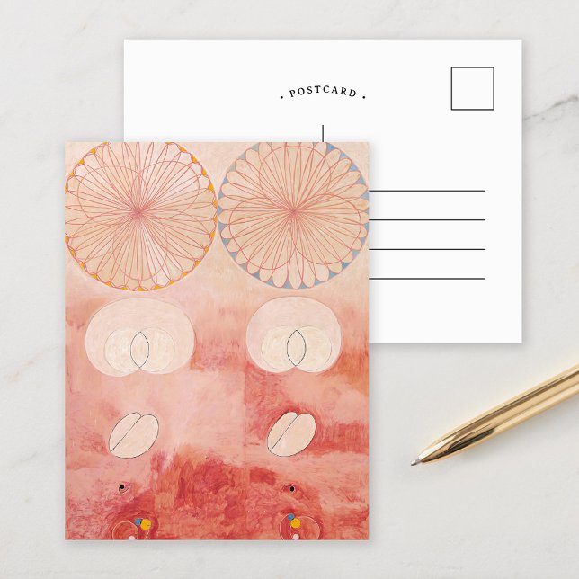 Cartão Postal As Dez Maiores No. 9 | Hilma af Klint (Criador carregado)