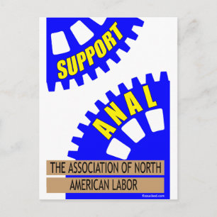 Cartão Postal As engrenagens da indústria enchem o trabalhador!