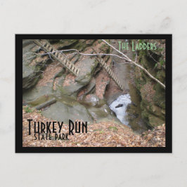 Cartão Postal As Escadas, A Turquia Correrá O Parque Estadual