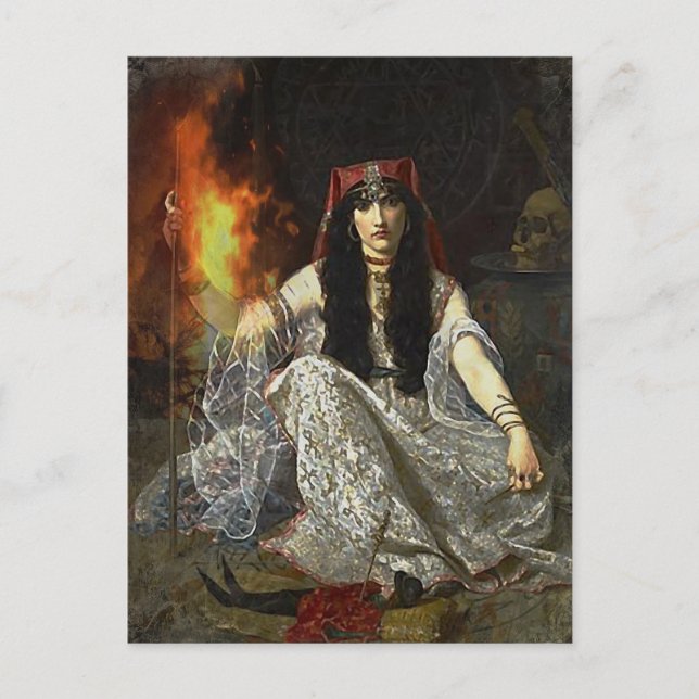 Cartão Postal As Feiticeiras (Frente)