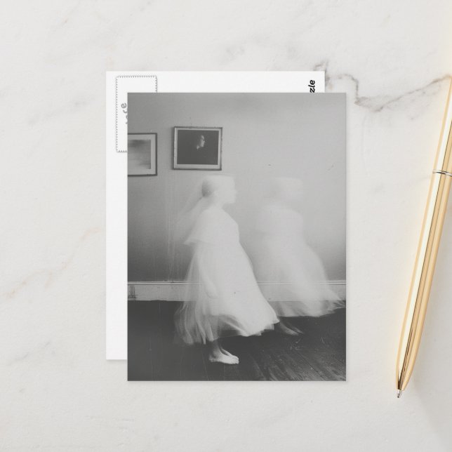 Cartão Postal As gêmeas fantasmas no corredor (Frente/Verso In Situ)