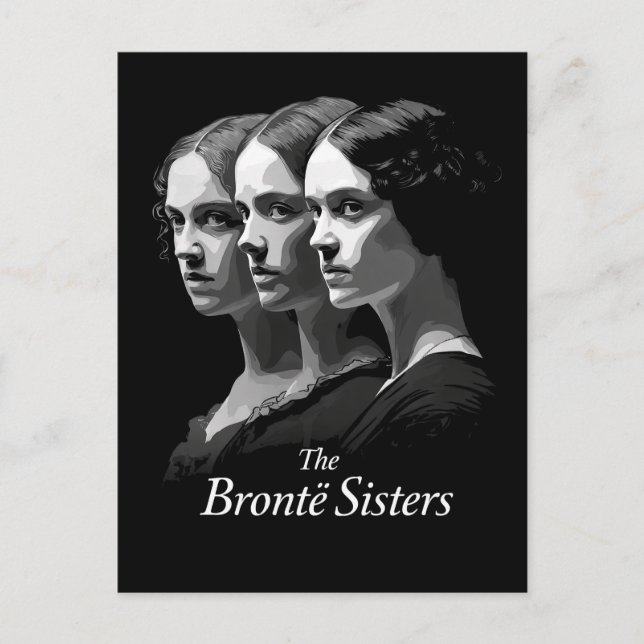 Cartão Postal As Irmãs Brontë (Frente)