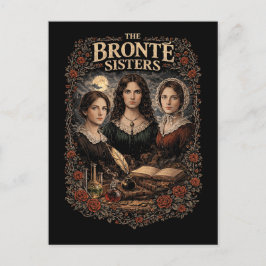 Cartão Postal As Irmãs Brontë
