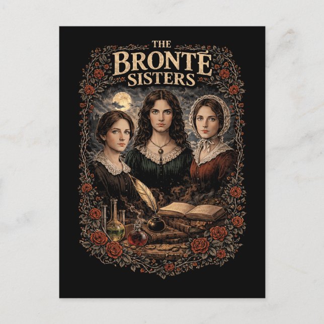 Cartão Postal As Irmãs Brontë (Frente)