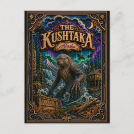 Cartão Postal As Lendas do Kushtaka Alaska Popcut