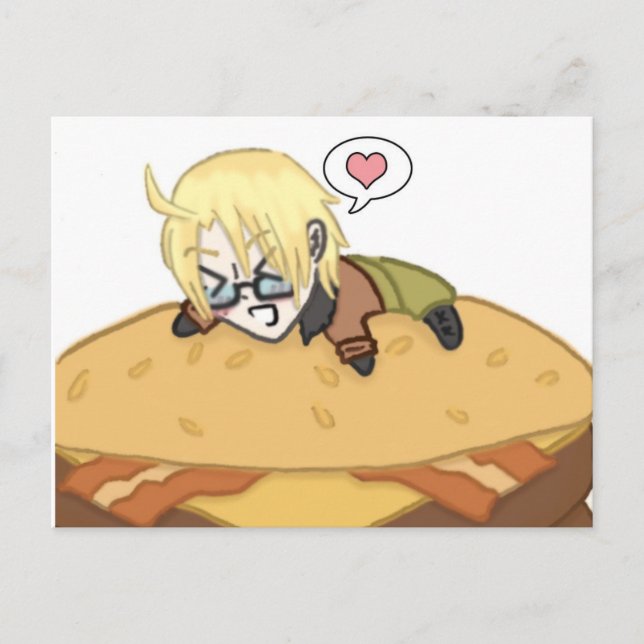 Cartão Postal As melhores coisas (Frente)