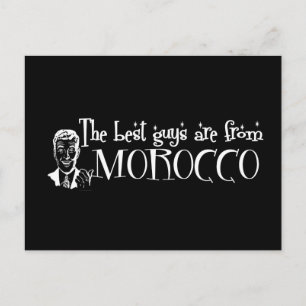 Cartão Postal As melhores garotas são de Marrocos