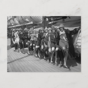 Cartão Postal As Meninas de Tiller, começo dos anos 1900