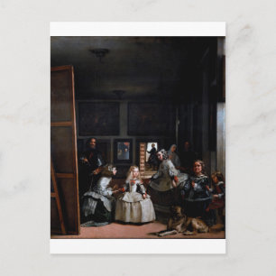 Cartão Postal As Meninas, Diego Velazquez