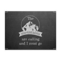 As montanhas estão chamando