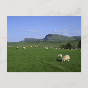 Cartão Postal As Montanhas Quiraing, Ilha de Skye, Highlands,