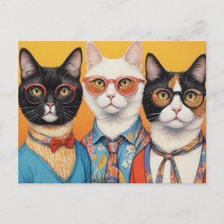 Cartão Postal As Mulheres do Gato Votam