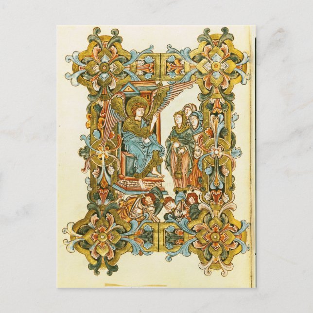 Cartão Postal As Mulheres Sagradas no Túmulo (Frente)