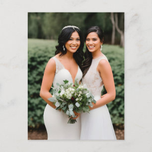 Cartão Postal As noivas