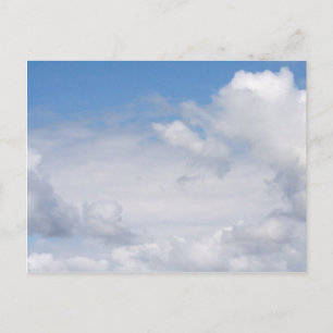 Cartão Postal As nuvens têm almas?