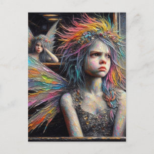 Cartão Postal As Pequenas Fadas Adoráveis E Irritadas