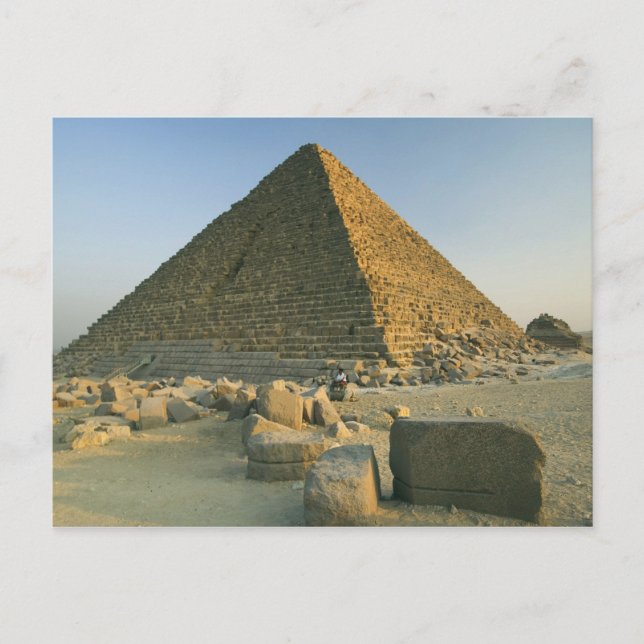 Cartão Postal As Pirâmides de Giza, que são quase 5000 2 (Frente)