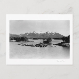Cartão Postal As Pirâmides em Sitka, Alasca Fotografia