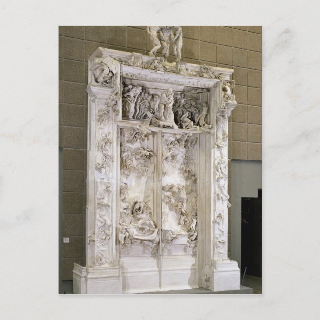 Cartão Postal As portas do inferno (Frente)