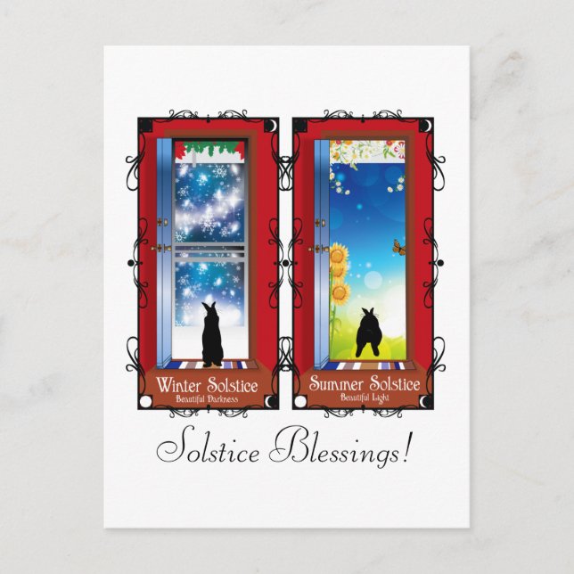 CARTÃO POSTAL AS SOLSTICAS (Frente)