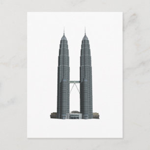 Cartão Postal As Torres Petronas: