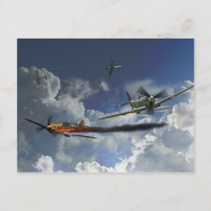 Cartão Postal Ás Vencedores