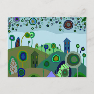 Cartão Postal Às Vezes Em Primavera