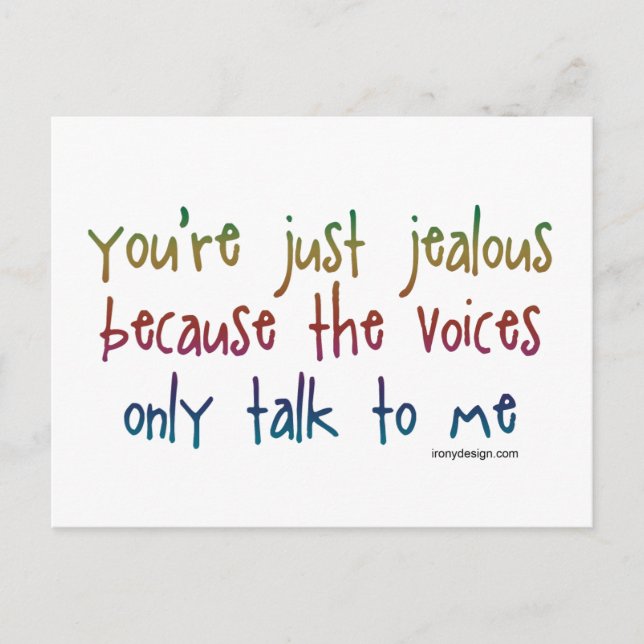 Cartão Postal As Vozes (Frente)