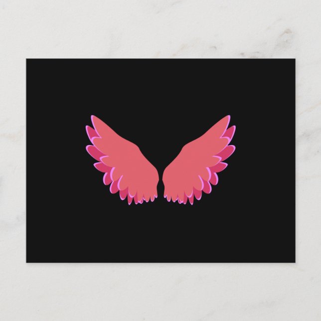 Cartão Postal Asas de Angel (Frente)