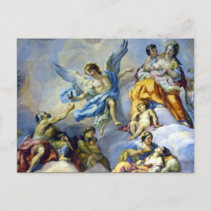 Cartão Postal asas de anjo fresco