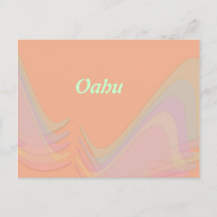 Cartão Postal Asas Pastel Oahu