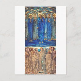 Cartão Postal Ascensão de Cristo por Edward Burne Jones