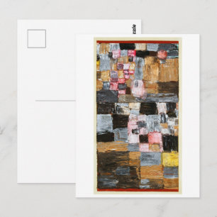Cartão Postal Ascensão de uma Cidade Paul Klee