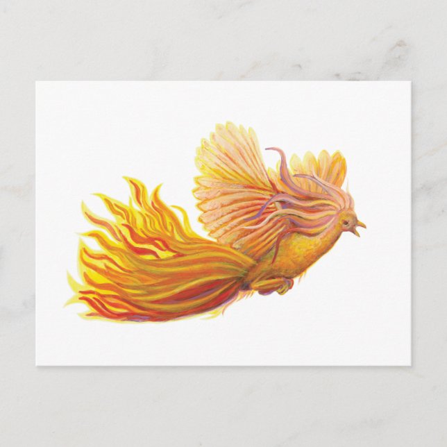 Cartão Postal Ascensão Phoenix Bird (Frente)