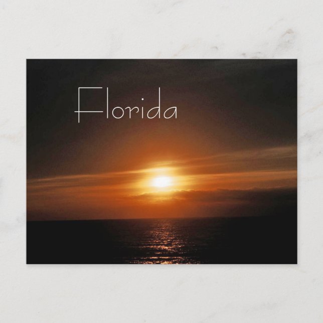 Cartão Postal Ascensão Sun - Flórida (Frente)