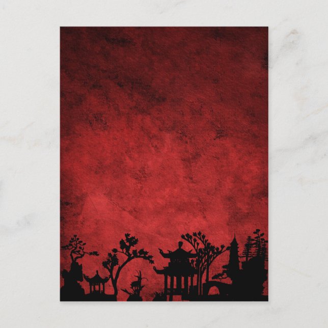 Cartão Postal Ásia (Frente)