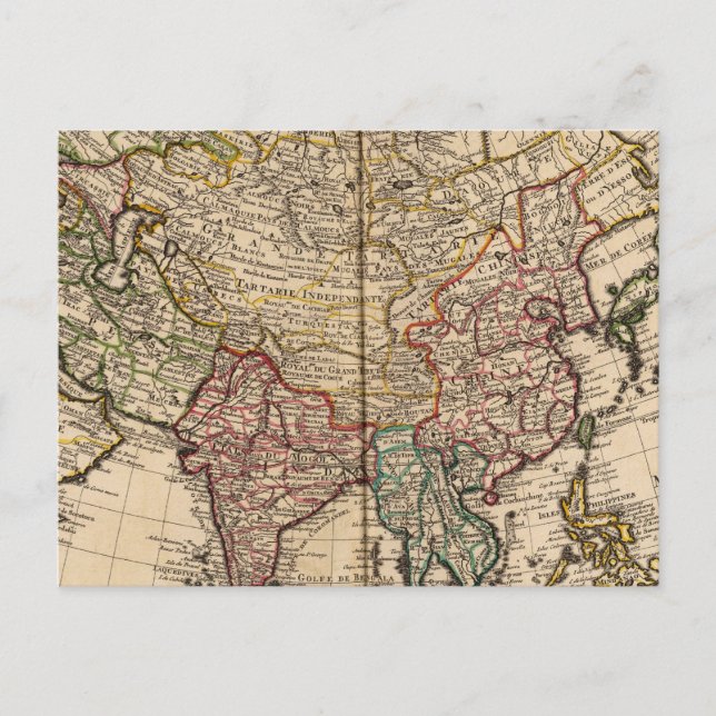 Cartão Postal Ásia (Frente)