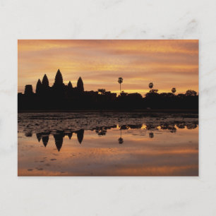 Cartão Postal Ásia, Camboja, Siem Reap, Angkor Wat (b. 12