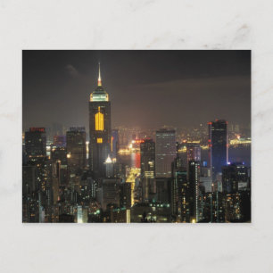 Cartão Postal Ásia, China, Hong Kong, central a partir da Stubbs