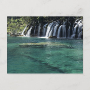 Cartão Postal Ásia, China, Província de Sichuan, Jiuzhaigou